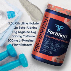 Fortified® Pre-Workout Woman